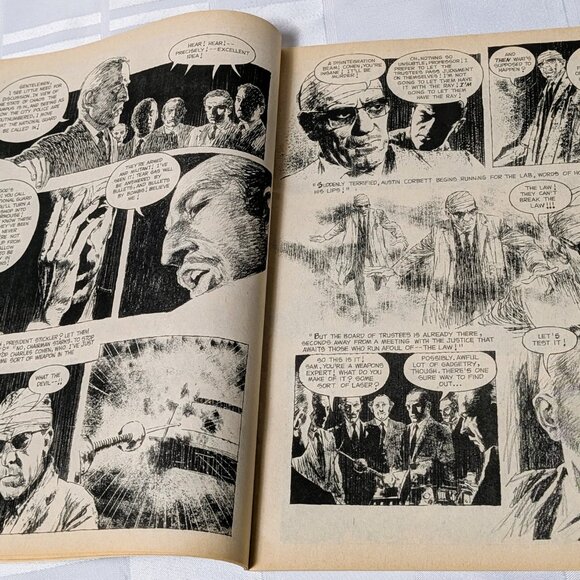 1972 CREEPY HORROR MAGAZINE VINTAGE BACK ISSUE #47 DRACULA VAMPIRE COVER BOOK - Picture 10 of 16